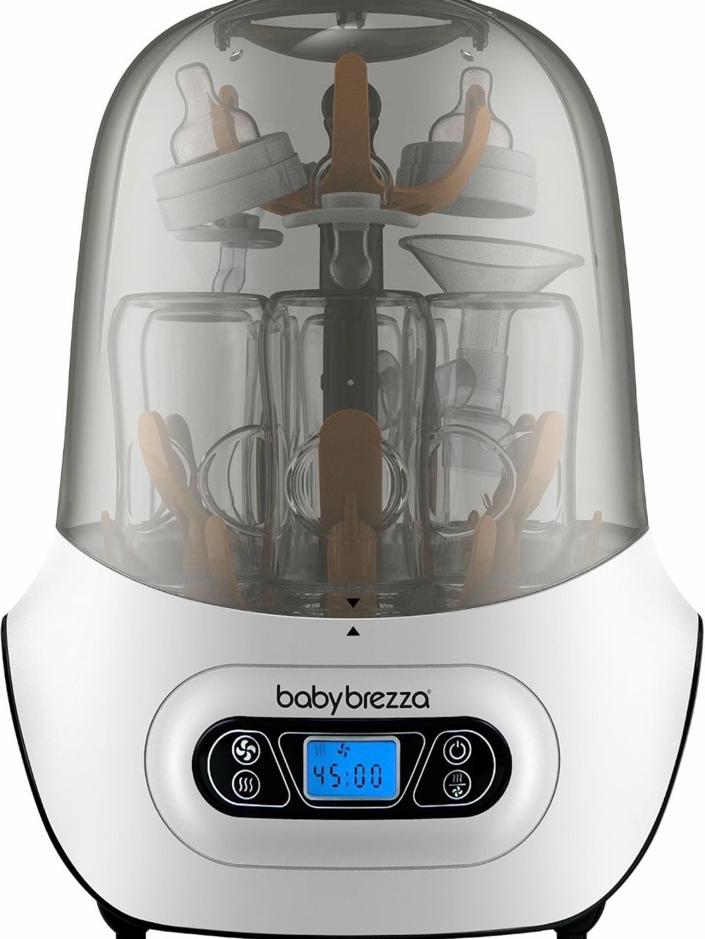 Baby Brezza White Electric Bottle Sterilizer & Dryer – White